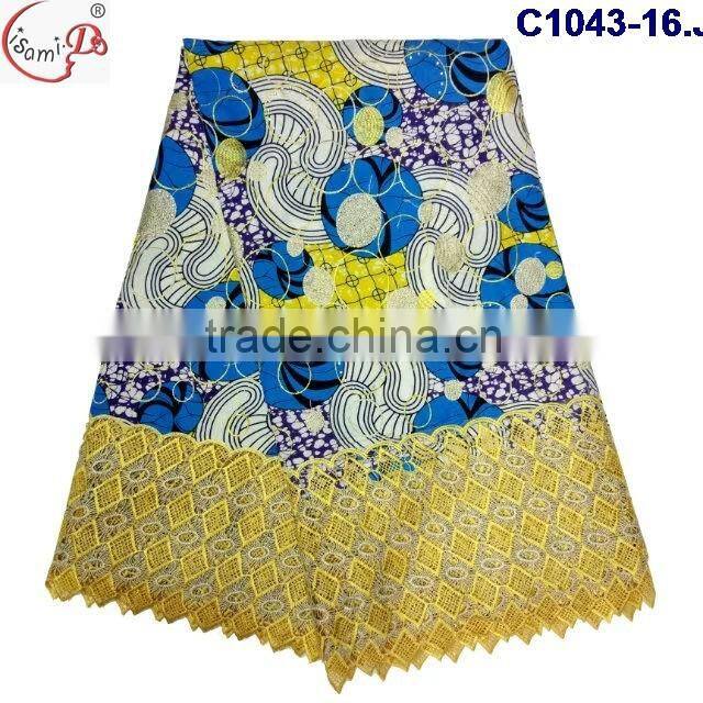 C1043-(14-25)A variety of the newest design of the wax lace different design styles and different patterns for your choice