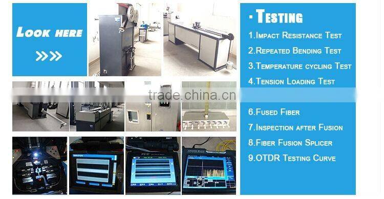 4 core heavy duty water proof fiber cable