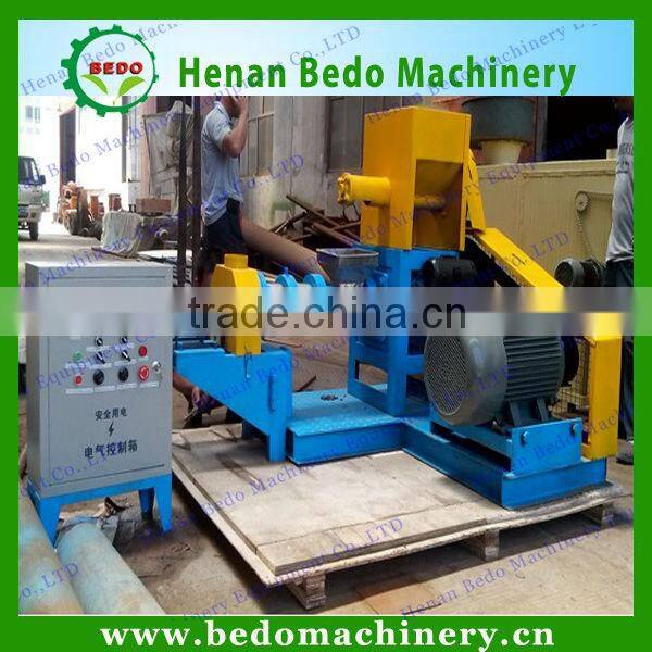 good quality low price fish pellet processing machine /floating single screw fish pellet machine with CE