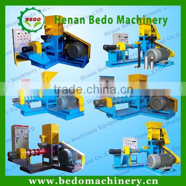 good quality low price fish pellet processing machine /floating single screw fish pellet machine with CE