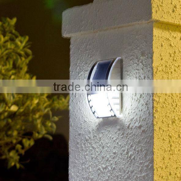 new design patent Solar Wall light PIR motion sensor