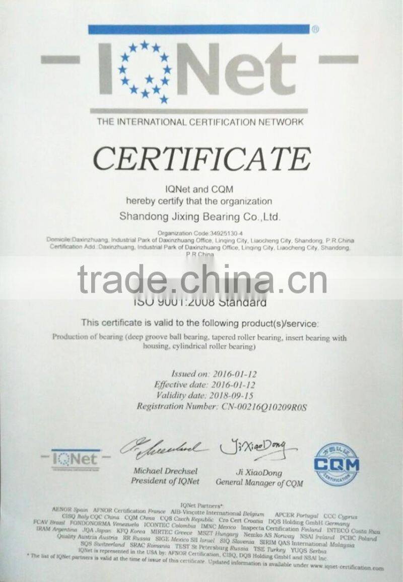 2302 Chinese self-aligning bearings for box shower 15*42*17mm