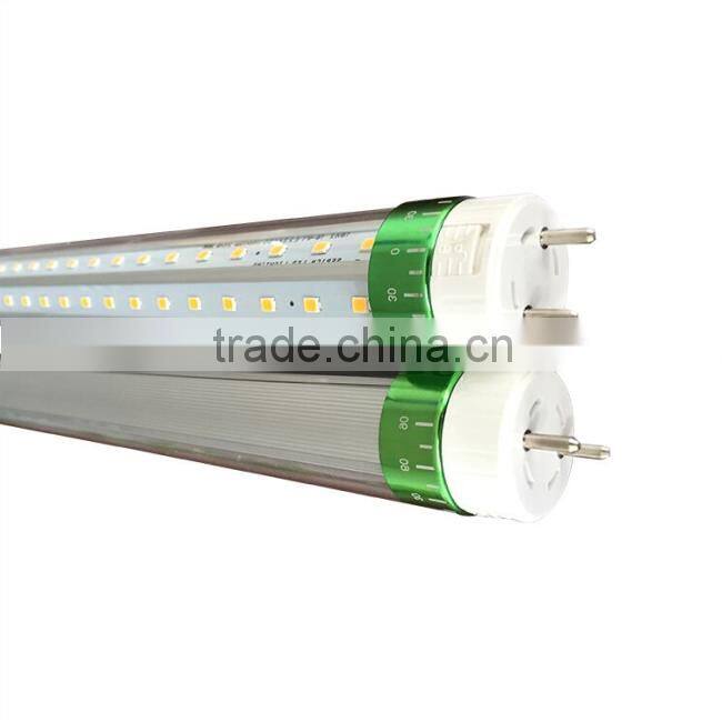 AC110v~270v 6ft double side LED tube integrated T8 tube SMD2835 island freezer plastic led tube light
