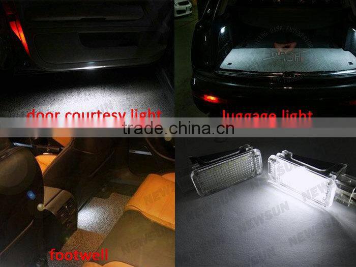 Error Free A4 Q5 LED Courtesy Light,Canbus LED Door courtesy Light for Audi A2, A3,A4 S4 ,A5 S5, A6 S6, A8 S8 led interior light