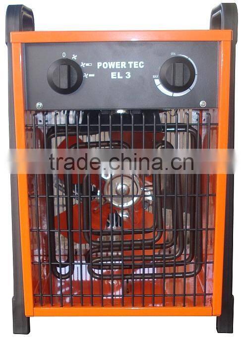 Mobile fan Electric industrial Heater Power Tec El-3 55W / 1500W / 3000W