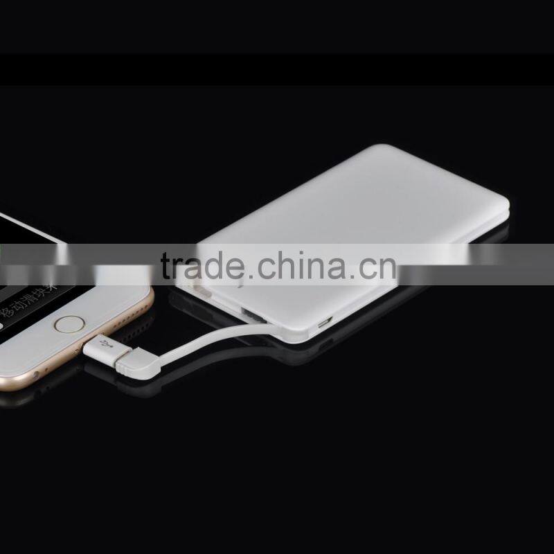 4000mAh universal battery charger universal power bank portable power bank charger made in China