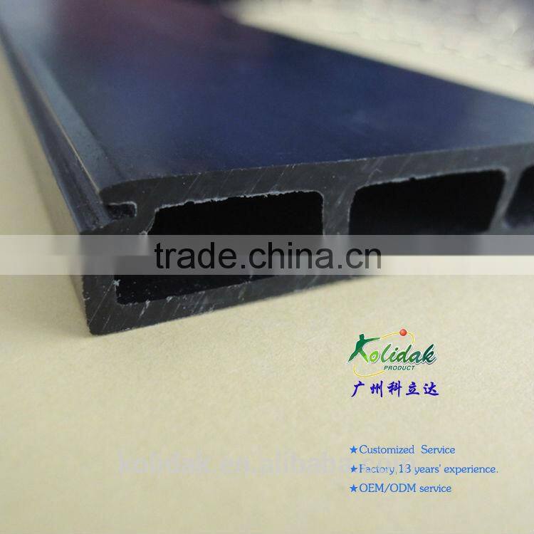 Three rectangle holes TPE plastic profile