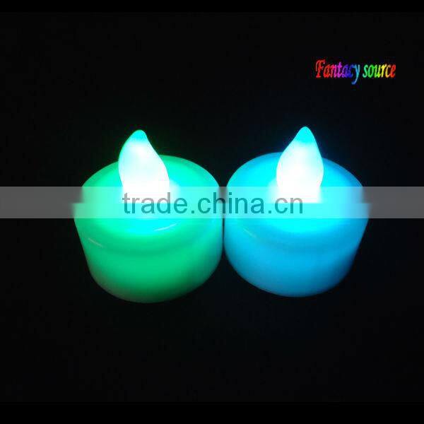 colour changing led tea light,led candle for party decoration