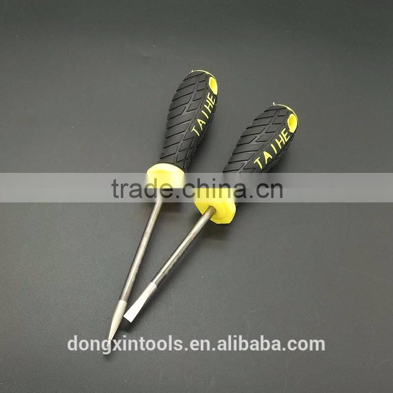 comfortable and rubber coated screwdriver with S2 screwdriver bit
