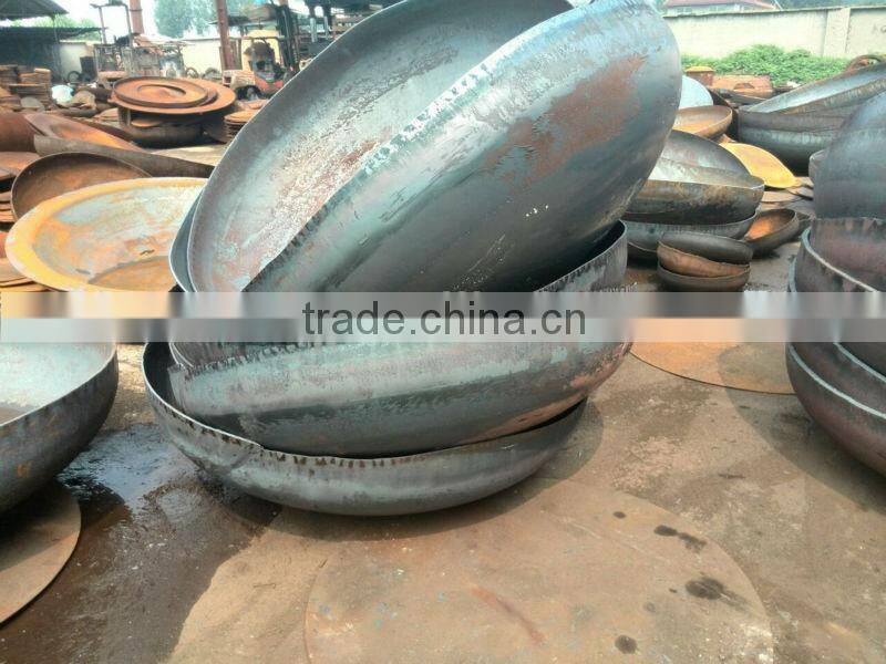 carbon steel elliptical head dish end made in CHINA