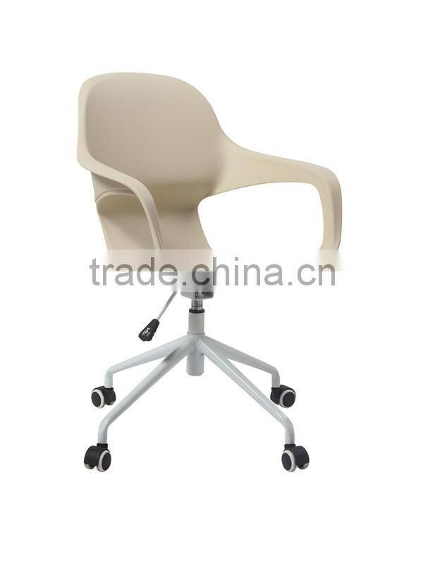 5 legs metal base plastic chair in Zhejiang HC-N016