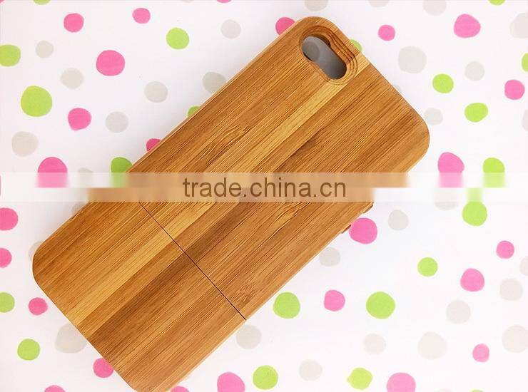 Lucky Bamboo Carbon Fiber for i Phone Case with Cell Phone Case Packaging