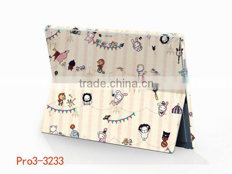 Arabic Number Skin Sticker Decal for Microsoft Surface Pro 3