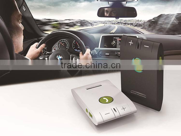 New product unique chinese bluetooth handsfree car kit a2dp with car charger
