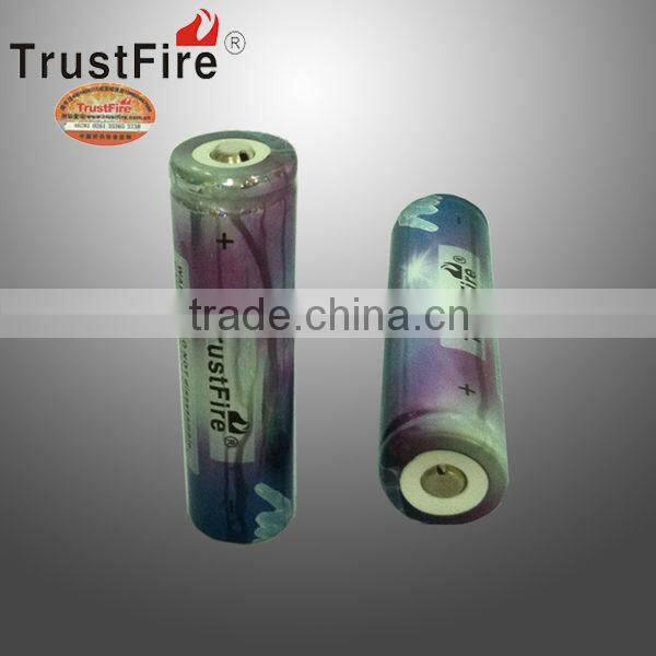 TrustFire Rechargeable Li Ion Battery 18650 3.7v 2000mah with pcb 18650 rechargeable battery from shenzhen original Trustfire