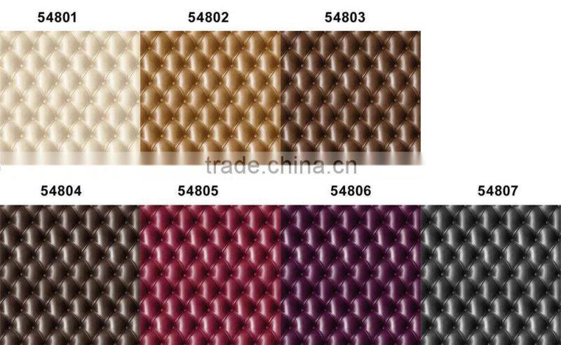 hot sale 3d pvc wall panel/wallpaper for house/hotel decoration