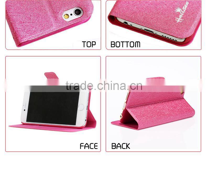 LZB hot selling silk grain flip leather case for samsung galaxy A8