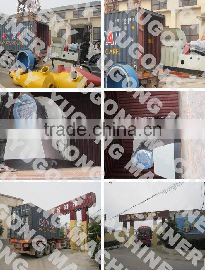 China Manufacturer Yugong Wood Hammer Crusher/Hammer Mill Crusher With Durable Performance