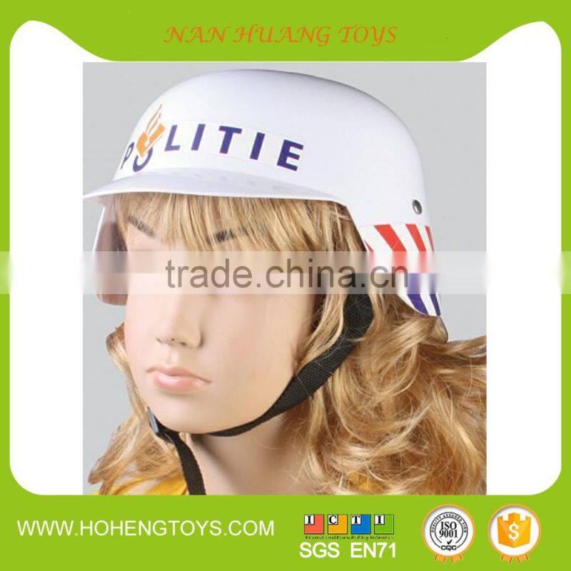 Toy helmet with visor hap with visor cap with visor