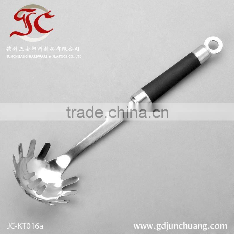 Whole stainless steel heat resistant spaghetti spoon server