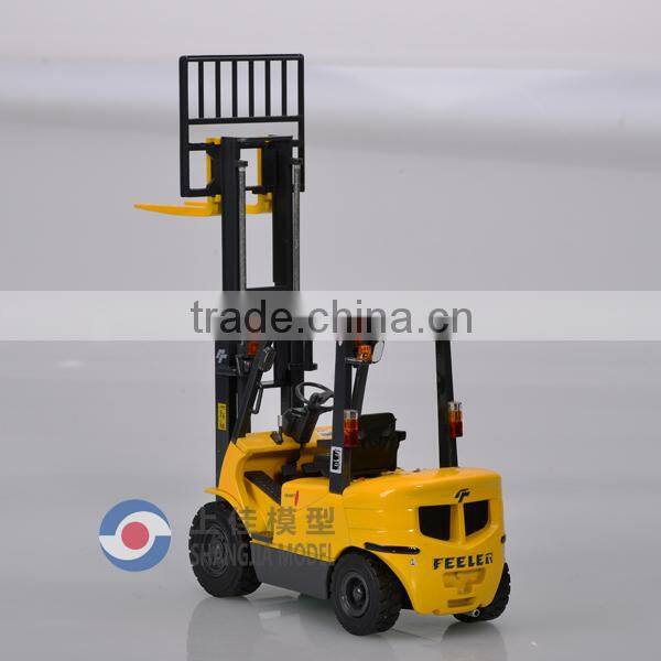 1:20 diecast forklifts, metal forklift model toy,scale model forklift toy manufacturer