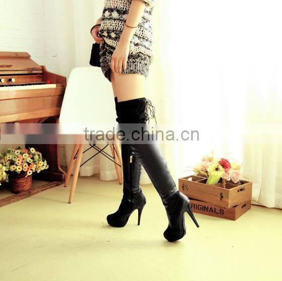 fashion high heel shoes boots guangzhou CP6409