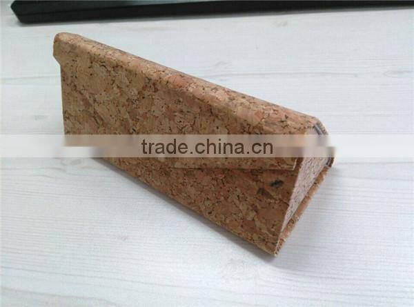 BOSHIHO embossed Cork wood sunglasses case