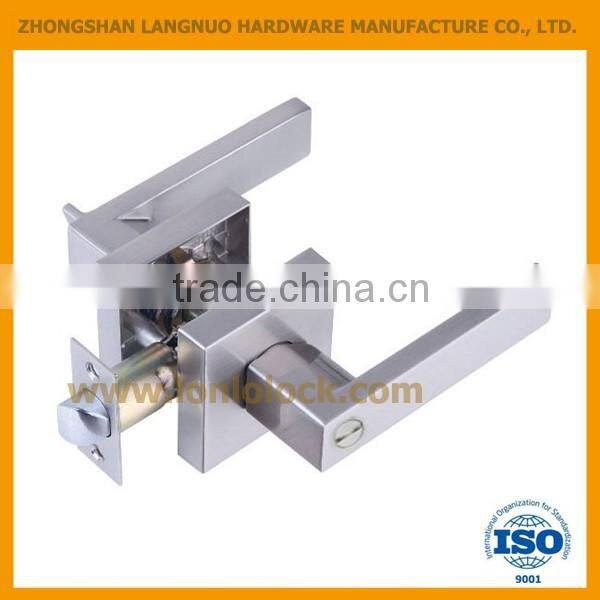 2016 South America and Australia Style Best modern style square Zinc door locks