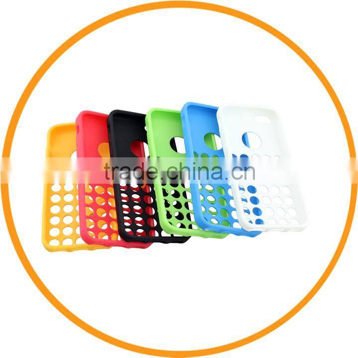 New Colorful Slim Printing TPU Case For iPhone 5C from Dailyetech