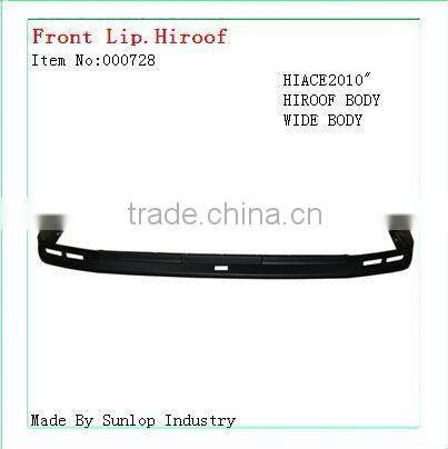 toyota hiace body parts # 000728 Hiroof wide body commuter hiace Front Lip front lip for hiace