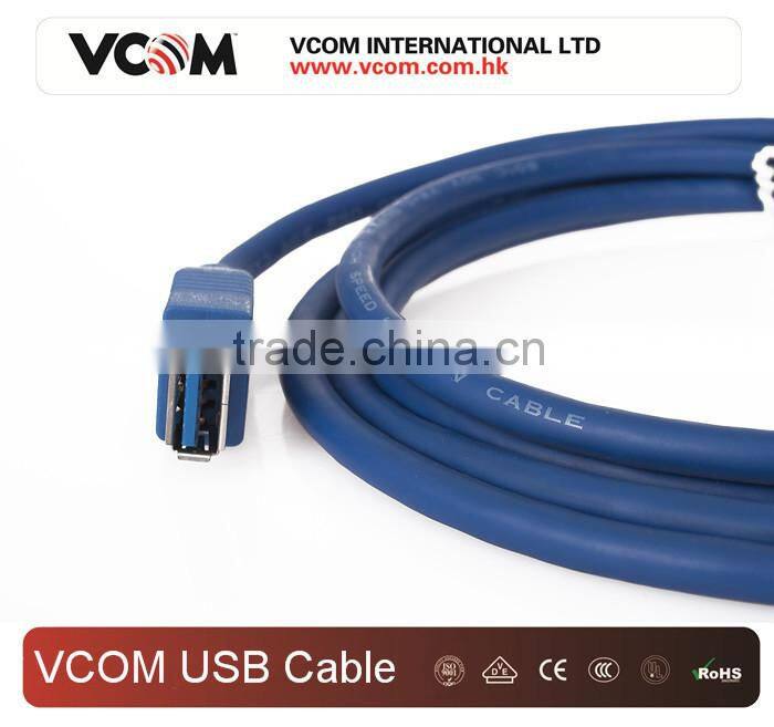 VCOM Good Quality USB Cable Male Female with Factory Wholesale Price