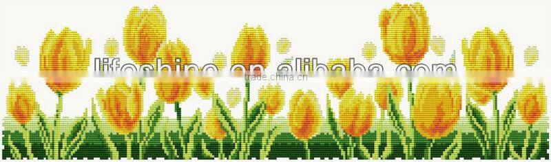 Tulip Chinese cross stitch patterns,counted cross stitch sets