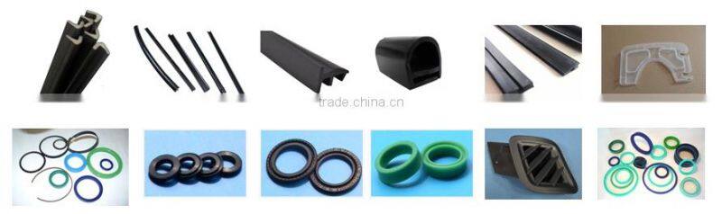 Rubber edge protector for Aluminum profile