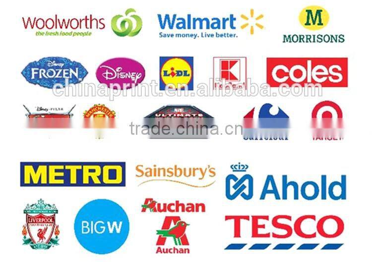 006 FSC material printed disposable tableware for party