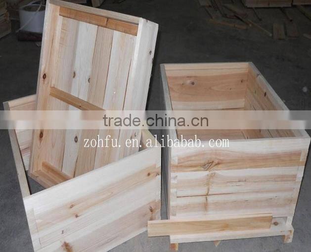 2016 new style hot sale Bee keeping deep box 1 or 2 layer Langstrong beehive