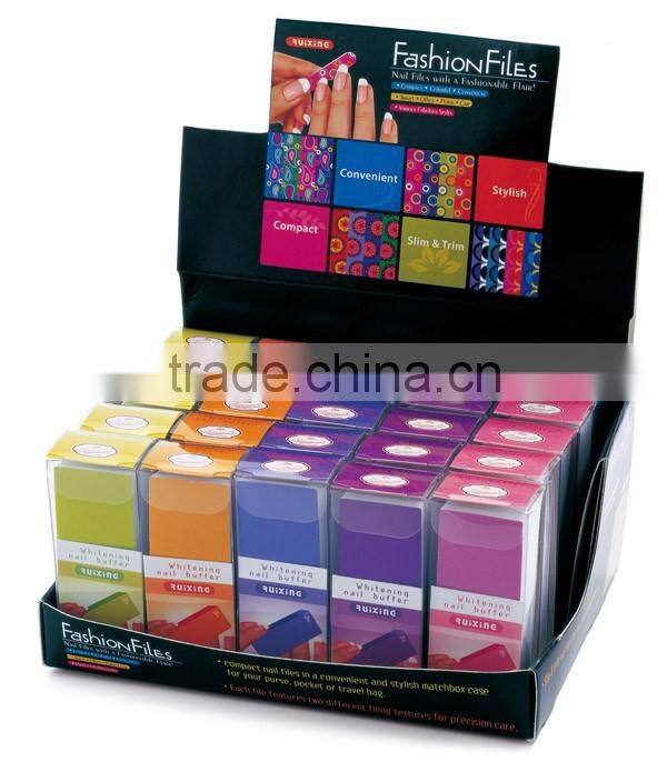Nail care matchbox disposable nail files
