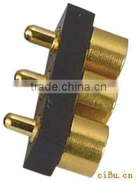 Pogo pin connector,3 pin connector