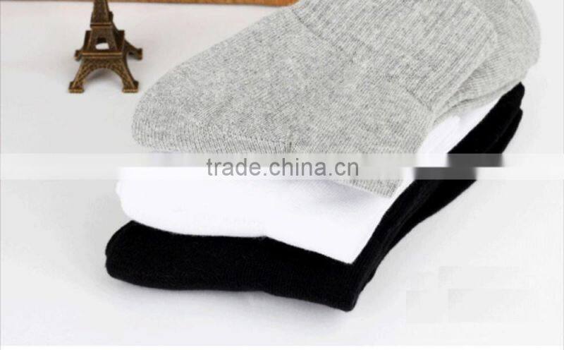wholesale custom 100 cotton socks men white socks men socks cotton