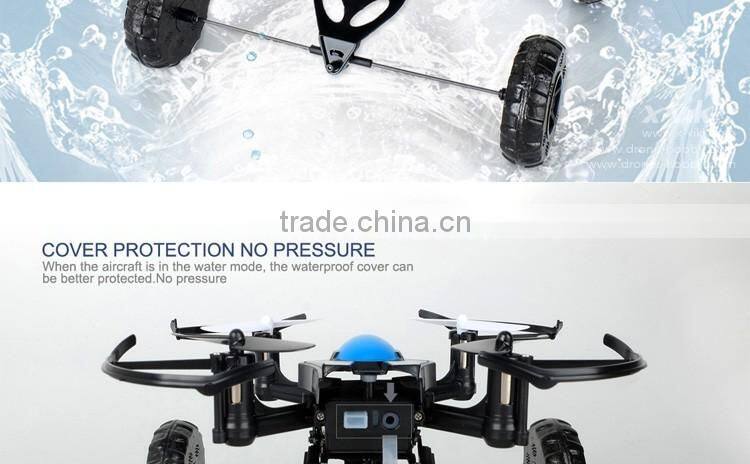 New Arriving! JXD 503 3 In 1 UAV 2.4GHz RC Hover Drone Ground Drive Aquatic Drive Sky Flight Waterproof Quadcopter
