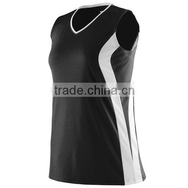 Healong sleeveless volleyball training uniforms designs