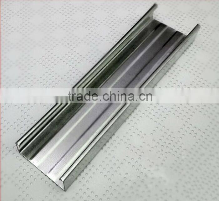 Nice price galvanized steel coil / Carrying channel 38*12/ Double furring channel 50*19 with high qulity