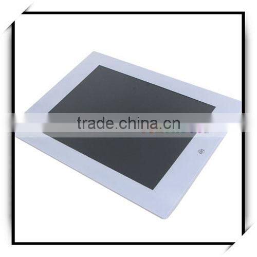 10.4" Wide Screen Ratent LCD Large Size Digital Photo Frame White