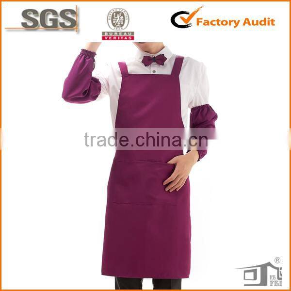 polycotton women bartender apron logo custom made in China