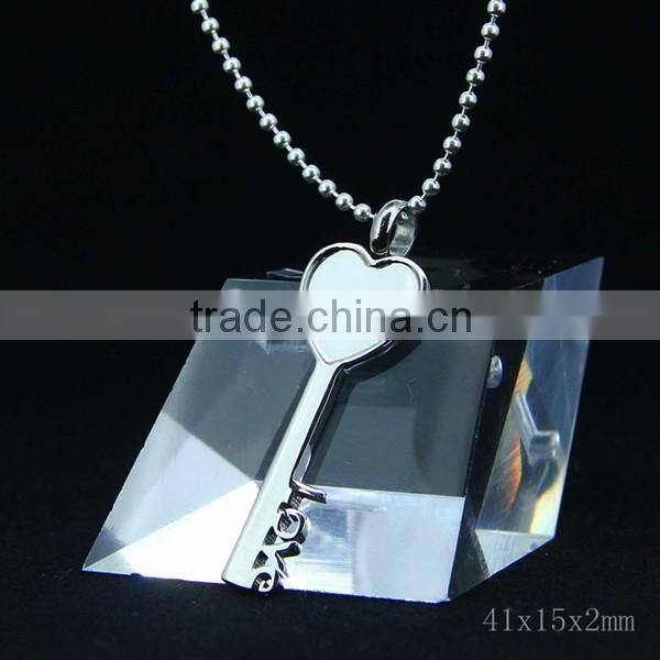 Stainless steel key pendants for sale