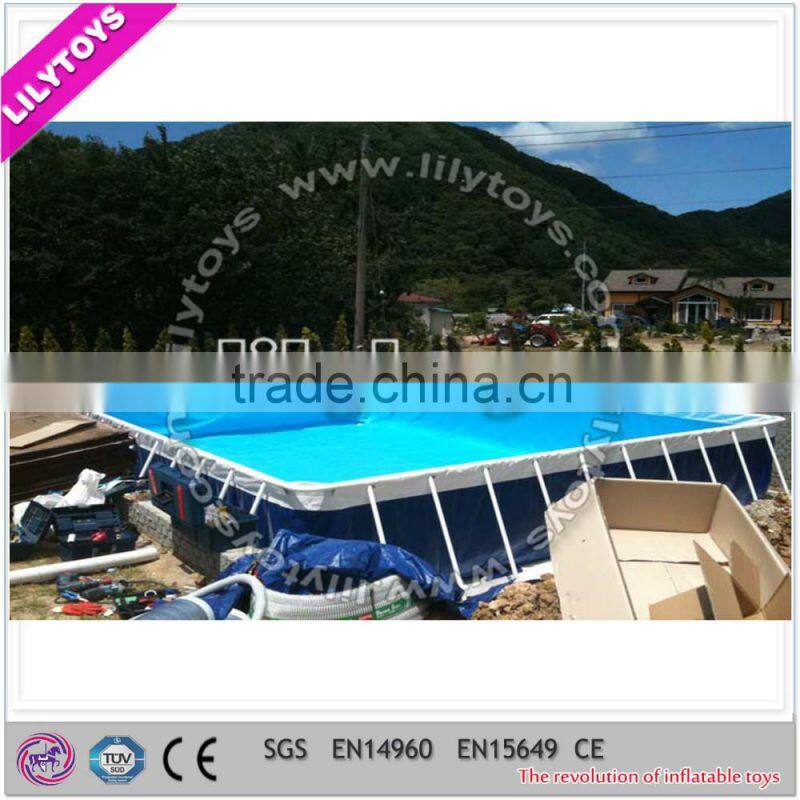 2015 Outdoor Frame Pool, Metal Frame Pool, Metal Frame Swimming Pool,swimming pool equipment