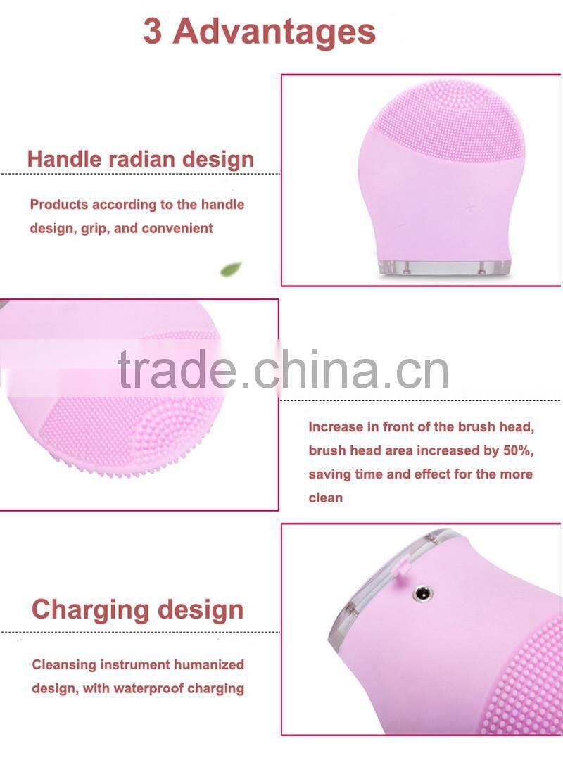 Super Face Wash Brushes Machine Soft Silicone Facial Brush Cleanser Waterproof Design Health Beauty Your Face Women Cleansers