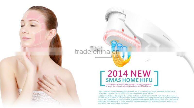 GLM Hot Sale Portable HIFU face lifting Machine/ HIFU face lift