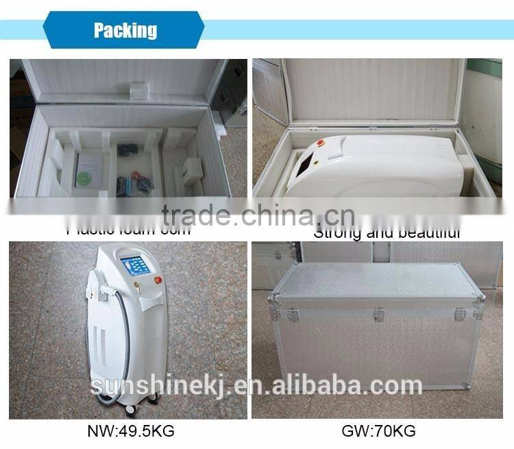 multifunctional beauty salon use diode laser elight nd yag with CE