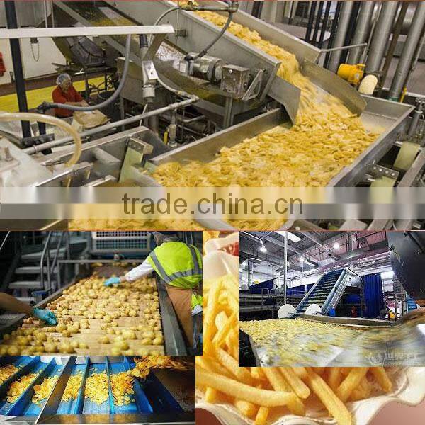 2014 stainless steel automatic commercial potato chips fryer machine
