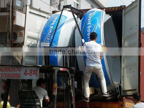 Low price factory direcly sell leisure boating for BBQ,BBQ boat, BBQ donut boat